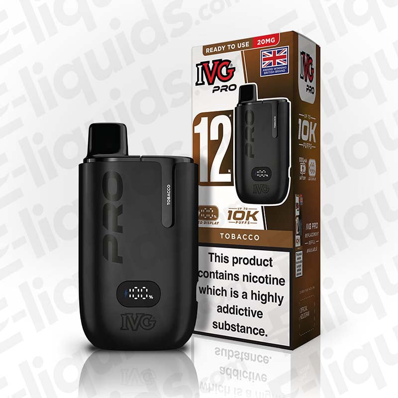 IVG Pro 6000 Tobacco Prefilled Pod Kit | E-liquids.com IVG Pro 6000 Tobacco Prefilled Pod Kit | E-liquids.com