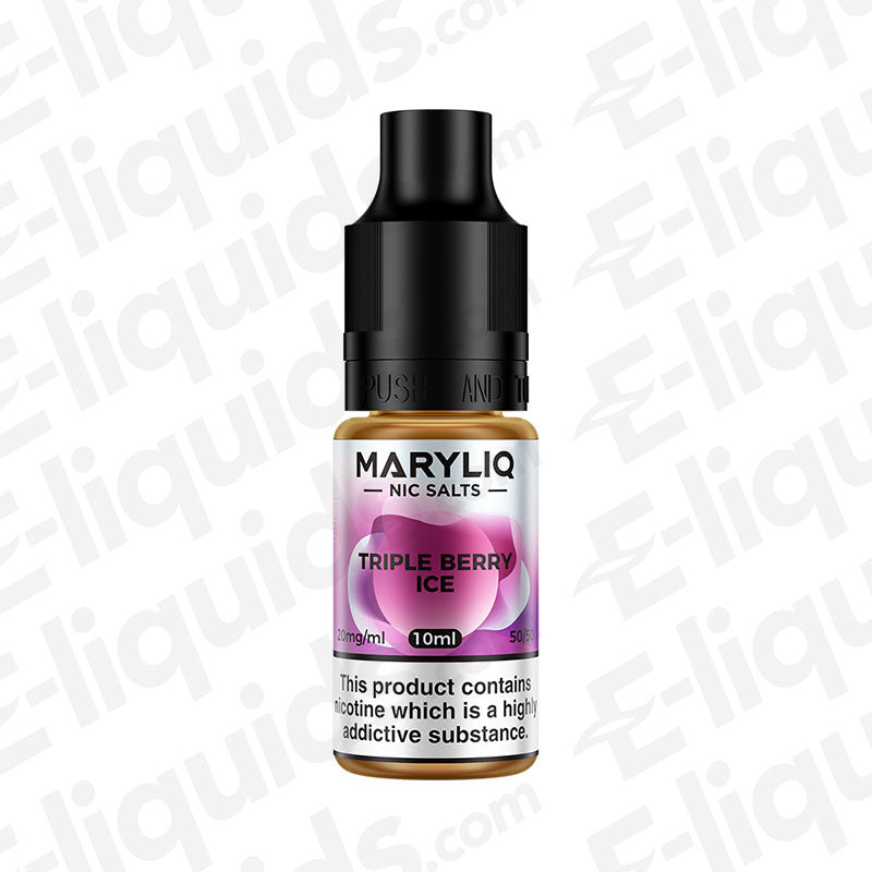how much is elf bar vape Triple Berry Ice Nic Salt Vape Juice by Maryliq