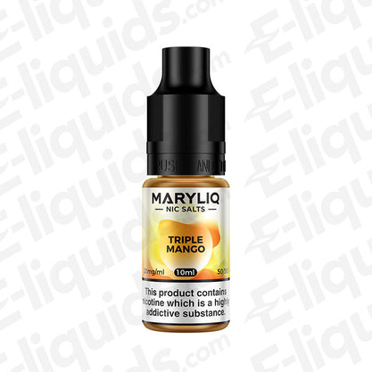 Maryliq Triple Mango 20mg Nic Salt E-liquid