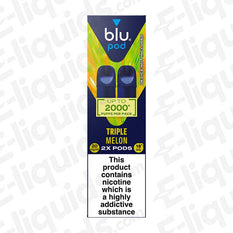 Blu Bar Pod 20mg Prefilled Pods Triple Melon