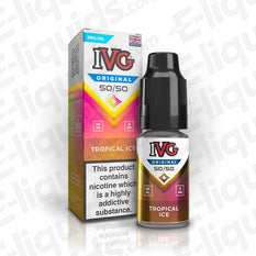 IVG 50/50 Freebase Tropical Ice Vape Juice
