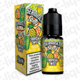 Tropical Twist Seriously Soda Nic Salt by Doozy Vape Co with pineapple, grapefruit, and pomelo flavors in 10ml bottle, 20mg nicodefinitive