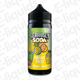 Tropical Twist Seriously Soda E-liquid by Doozy Vape Co, featuring pineapple and grapefruit flavors in a 100ml shortfill bottle.