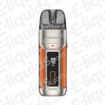 Vaporesso Luxe X Pro Ultra Orange Vape Pod Kit with anti-leak pods and durable build