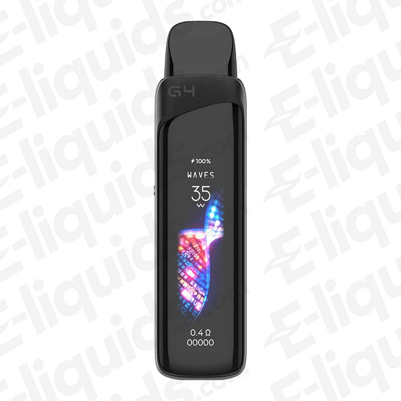 Uwell Caliburn G4 Pro Stripe Black Pod Kit | E-liquids.com Uwell Caliburn G4 Pro Stripe Black Pod Kit | E-liquids.com