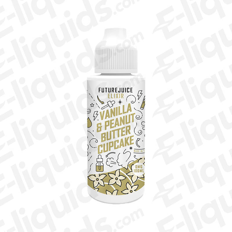 Future Juice Elixir Vanilla Peanut Butter Cupcake 100ml Shortfill Vape Future Juice Elixir Vanilla Peanut Butter Cupcake 100ml Shortfill Vape