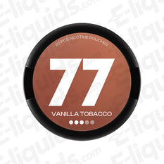 77 Medium Vanilla Tobacco 10.4mg Nicotine Pouches