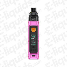 Vaporesso Armour G Vape Pod Kit in pink, featuring 80W adjustable output and COREX technology for enhanced vaping.