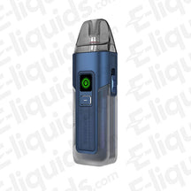Vaporesso Luxe X2 Vape Pod Kit in blue, featuring advanced COREX 2.0 technology for enhanced flavor and 2000mAh battery.