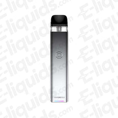 Vaporesso XROS 3 Icy Silver Vape Pod Kit with 1000mAh battery and refillable 2ml RDTL pod designed for novice vapers.