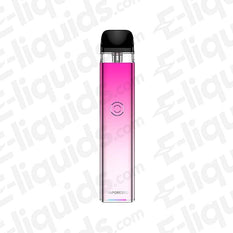 Vaporesso XROS 3 Rose Pink Vape Pod Kit with refillable 2ml pod and built-in 1000mAh battery for novice vapers.