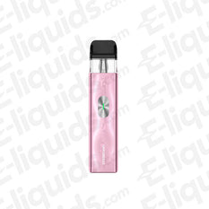 Vaporesso XROS 4 Mini Pod Kit in pink design, featuring advanced COREX technology for enhanced flavor.