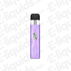 Vaporesso XROS 4 Mini Pod Kit in stylish purple design for optimal vaping experience with enhanced flavor.