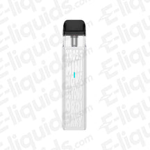 Vaporesso XROS 4 Mini Pod Kit in sleek design showcasing its unique form and modern aesthetics.