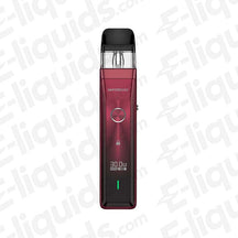 Vaporesso XROS Pro Pod Kit in red color with adjustable power up to 30W and refillable pod for easy vaping.