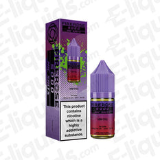 Vim-Tru Firerose 5000 Nic Salt E-liquid by Elux in purple bottle with box, 10mg nicotine for flavorful vaping.