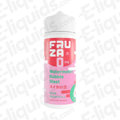 Watermelon Bubble Blast Shortfill E-liquid by Fruza