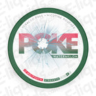 Watermelon Nicotine Pouches by Poke, 12mg strength, tobacco-free, discreet, refreshing flavor.