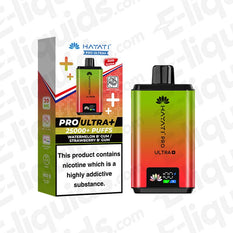 Hayati Pro Ultra 20mg Prefilled Pod Kit Watermelon B Gum and Strawberry B Gum