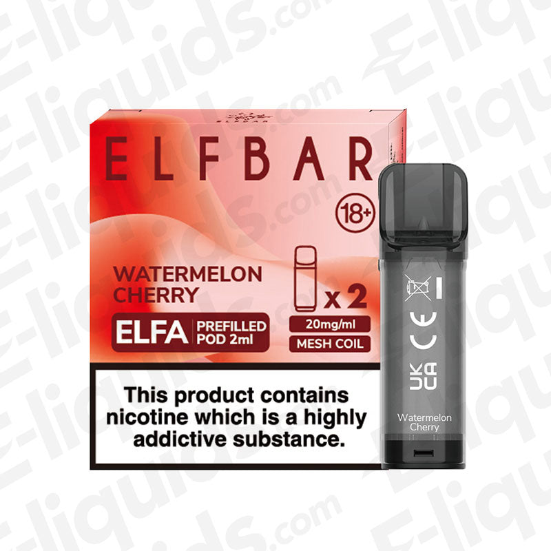 elfbar elfa kaufen Watermelon Elf Bar Elfa Pro Pods (x2) — 88Vape main image 0