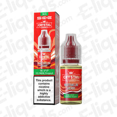 Watermelon Cherry Nic Salt E-liquid by SKE Crystal in 10ml bottle with packaging, flavored for a sweet vaping experience.