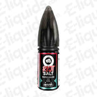 Riot Squad Watermelon Ice Hybrid Salt E-liquid 10ml bottle featuring fresh watermelon and menthol flavors.