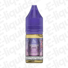Watermelon Skittle RandM Nic Salt E-liquid by Fumot in a 10mg bottle, ideal for MTL vaping.