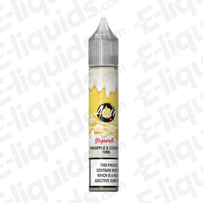 AISU Yoghurt Pineapple and Coconut 10mg Nic Salt E-liquid