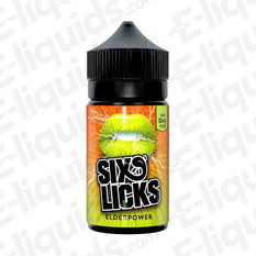 Six Licks Elderpower 50ml Shortfill E-liquid