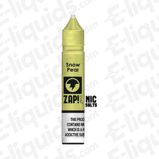 ZAP! Juice Snow Pear 10ml Nic Salt E-liquid