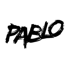 Pablo logo in bold black letters, representing Pablo Nicotine Pouches brand.