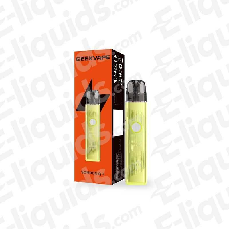 Geekvape Sonder Q3 Groove Yellow Pod Kit