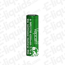 Vapcell P42A 21700 4200mAh Rechargeable Battery