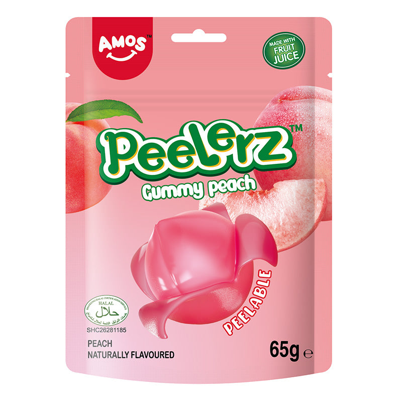 Peelerz (Halal) Peach 65g