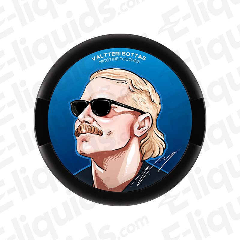 VB Edition Mini Extra Strong 77 Nicotine Pouches with portrait design on the can.