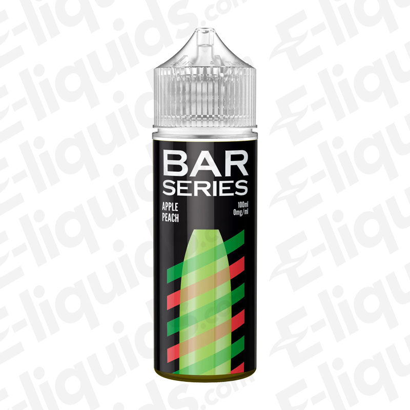 Bar Series Apple Peach 70/30 100ml Shortfill Vape Juice