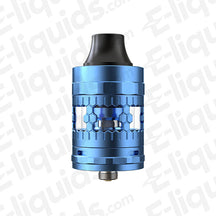 Aspire X Taifun Atlantis GT Tank in blue, featuring a sleek 25mm design and 2ml capacity for a comfortable vaping experience.