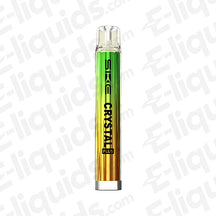 SKE Crystal Plus Pod Kit Vape Device in vibrant green and gold, offering smooth vaping experience.