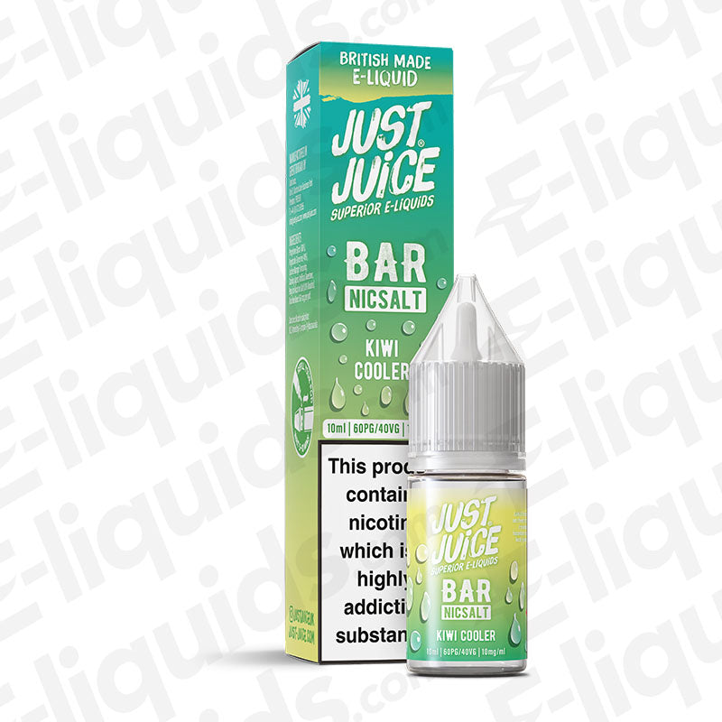 Just Juice Bar Nic Salt Kiwi Cooler
