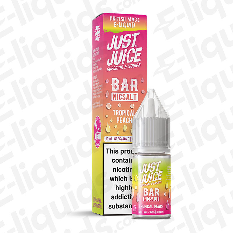 Just Juice Bar Nic Salt Tropical Peach