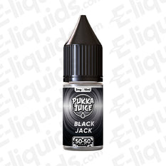 Pukka Juice 50/50 Freebase Vape Juice Blackjack