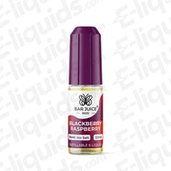 Blackberry Raspberry Bar Juice 5000 Nic Salts bottle on white background.