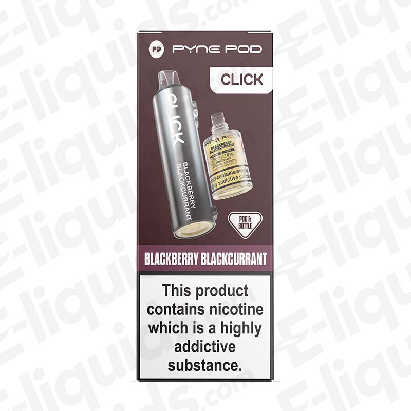 Pyne Pod Click 50K Blackberry Blackcurrant Prefilled Pods