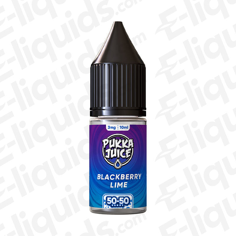 Pukka Juice Blackberry Lime 50/50 Vape Juice
