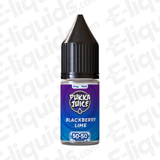 Pukka Juice 50/50 Freebase Vape Juice Blackberry Lime