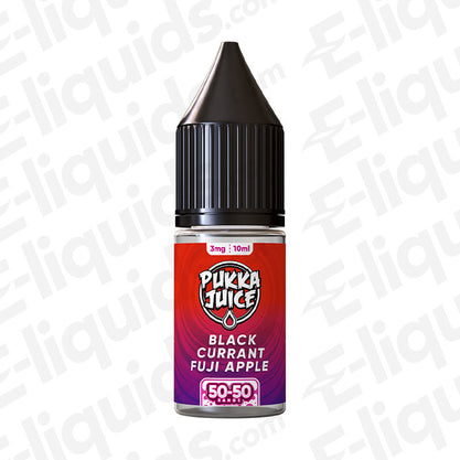 Pukka Juice 50/50 Freebase Vape Juice Blackcurrant Fuji Apple