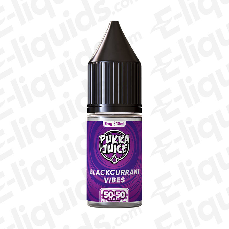 Pukka Juice Blackcurrant Vibes 50/50 Vape Juice