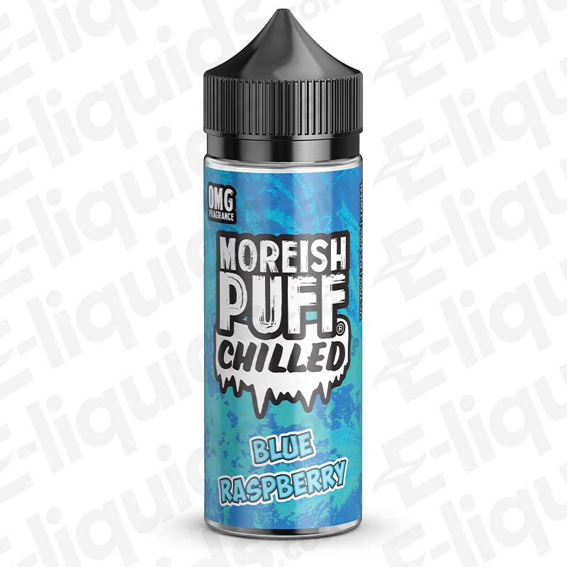 Moreish Puff Chilled Blue Raspberry Chilled 100ml Shortfill Vape Juice