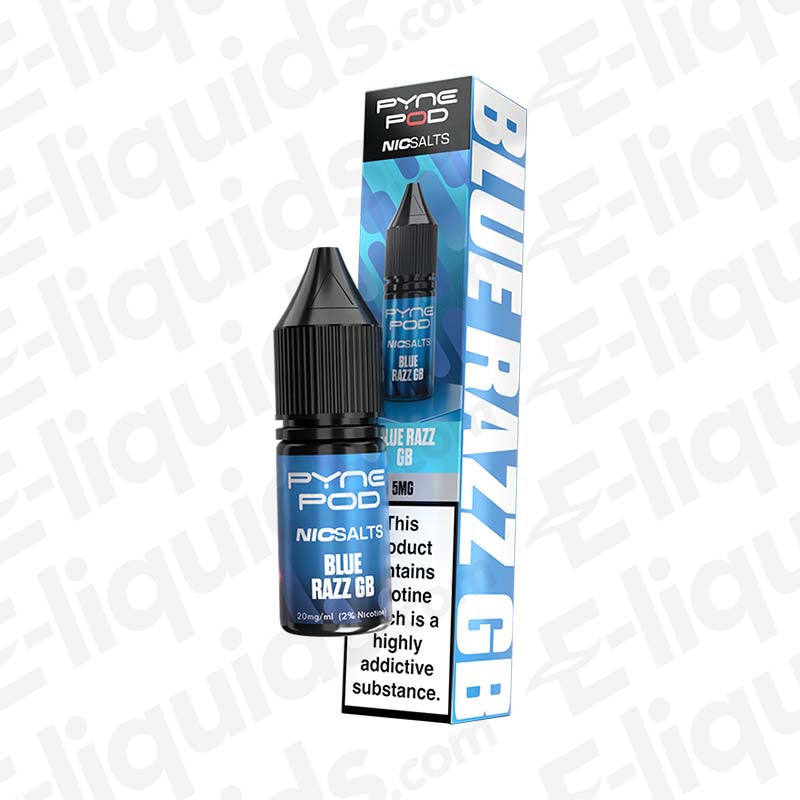 Pyne Pod Blue Razz Gb Nic Salt