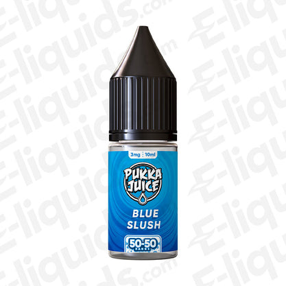 Pukka Juice 50/50 Freebase Vape Juice Blue Slush